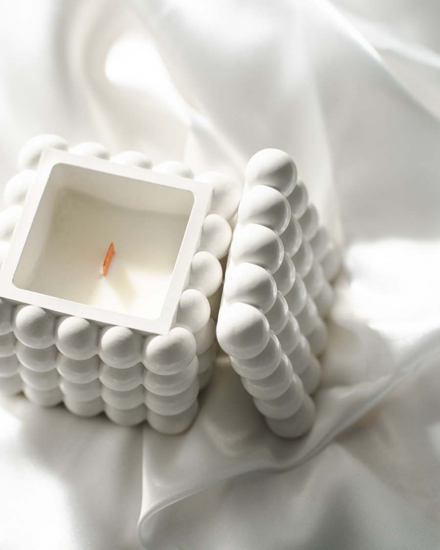 Ribbed Candle Set