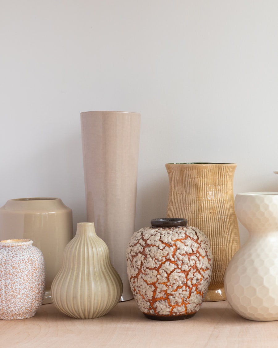 Speckled Vase Set