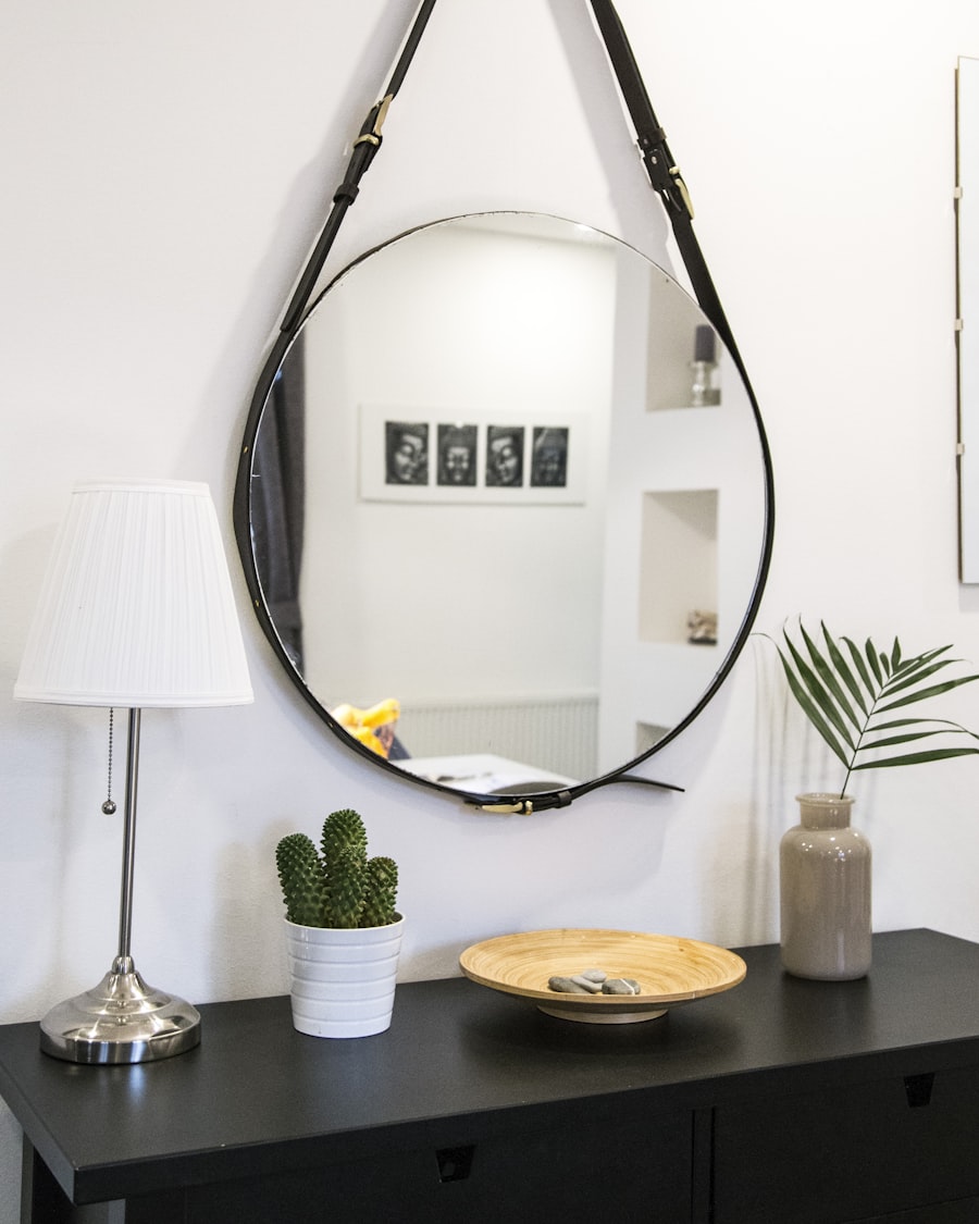 Brass Frame Mirror