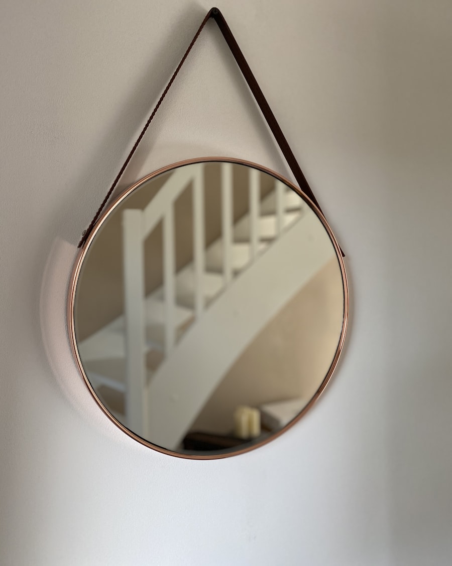Leather Strap Mirror