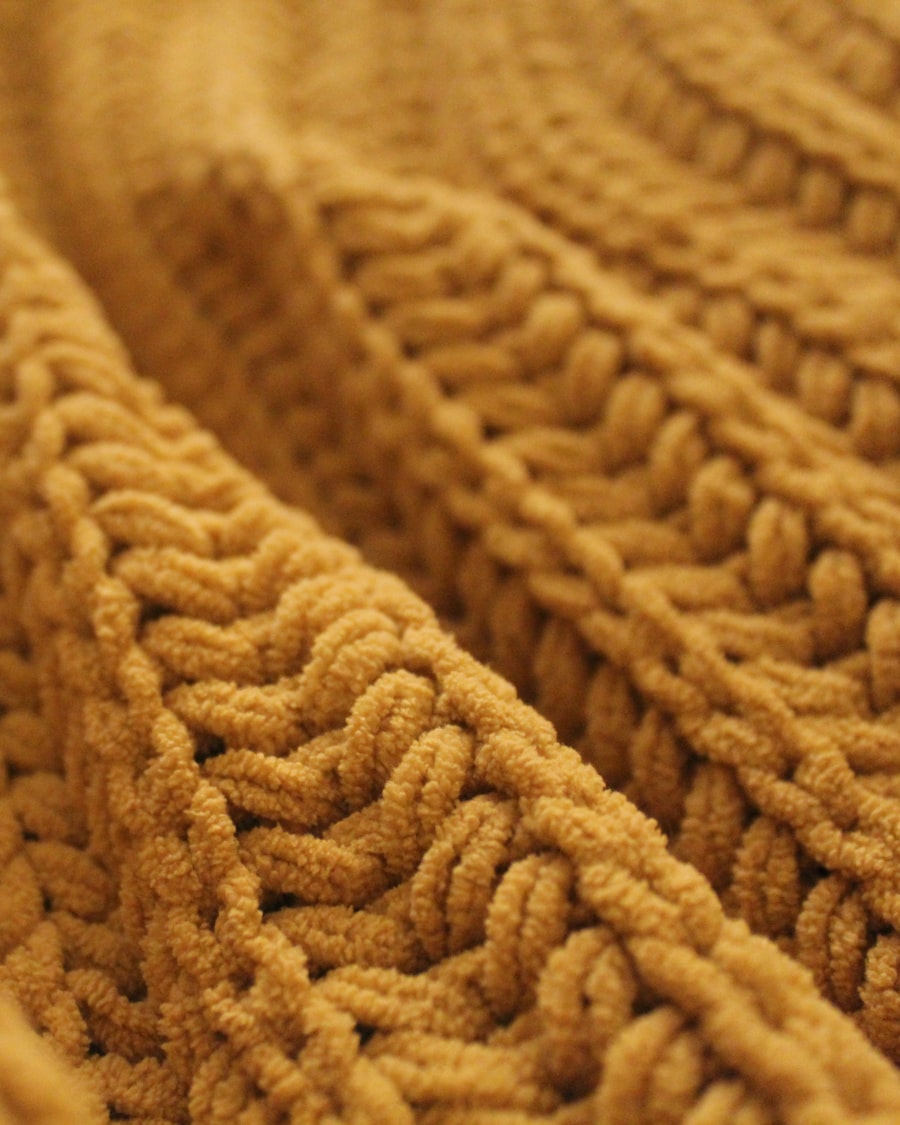 Linen Bed Throw